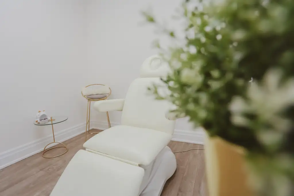 Treatment room at Unicorn Cosmetic Clinic